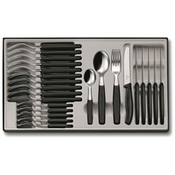 Set da 24 posate con Coltelli da Tavola Collezione Swiss Classic en oferta