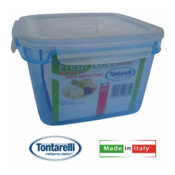 Tontarelli - FRIGO BOX FRESH LOCK QUADRATO LT.2,9 AZZ/TRA. - BIGHOUSE IT precio