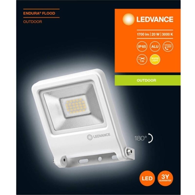 Faretto a LED per esterni LEDVANCE ENDURA® FLOOD Warm White L 4058075239630 LED a montaggio fisso Potenza: 20 W