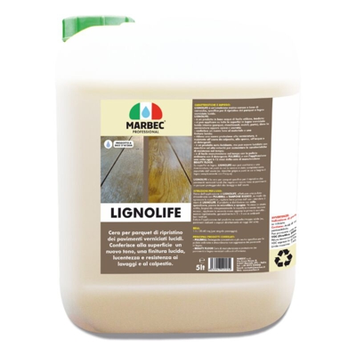 Marbec - LIGNOLIFE 5LT | Finitura protettiva di ripristino del parquet verniciato