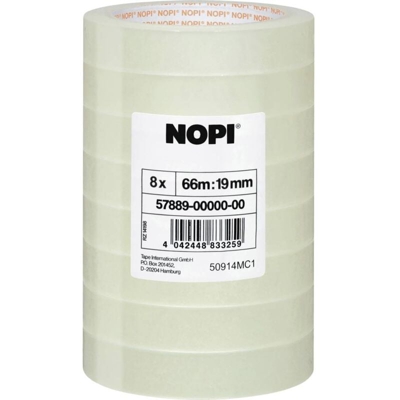 tesa NOPI® 57889-00000-00 Pellicola adesiva (L x L) 66 m x 19 mm 8 pz.