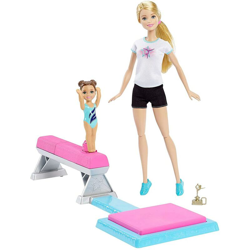 Barbie Playset Ginnastica Salti con Trave + Shelly 2 Bambole Giocattolo Bambini - MATTELL características