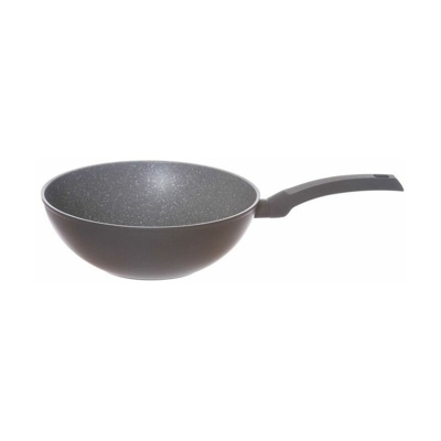 Wok Cm 26 Green Stone Grigio - KASANOVA