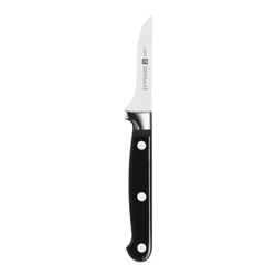 Coltello da Verdura in Acciaio Lunghezza 6 cm Colore Nero e Argento - Linea Professional S precio