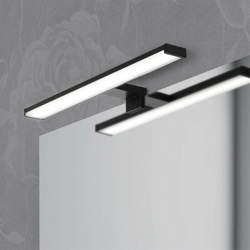 Inbagno - Lampada Led Per lo Specchio Colore Nero Opaco 40cm da 8w precio