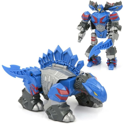 Massive Robot-Stegosauro Trasformer Dinosauro Trasformabile in Robot Giocattolo - MAMA TOYS