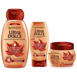 Kit garnier ultra dolce rimedio d'acero 300 ml en oferta