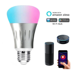 Lampadine Smart compatibili alexa google 7W 7W RGB + W bulb E27 APP Smart Life - SRICAM ITALIA características