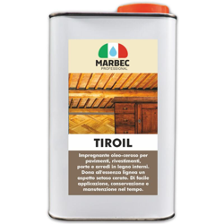 TIROIL 1LT | Impregnante oleo-ceroso per legno interno - MARBEC características