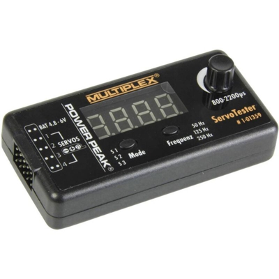 Power Peak Tester servo (L x L x A) 75 x 38 x 27 mm 1 pz.