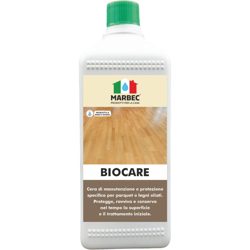 BIOCARE 1LT | Cera protettiva e nutritiva per pavimenti in legno oliati - MARBEC en oferta