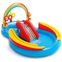 Piscina Gonfiabile Rainbow Play Center 297x193 X135 Cm 57453np en oferta