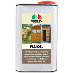 FLUOIL 1LT | Impregnante oleo-ceroso anti-degrado per legni esterni - MARBEC precio