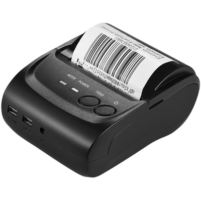 Asupermall - POS-5802LN Stampante termica Bluetooth da 58 mm da 1 a 8 per iOS Android Windows 100 ~ 240 V.