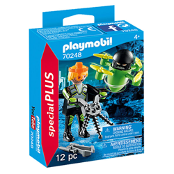 Playmobil Special Plus 70248 Agente Con Drone - - características