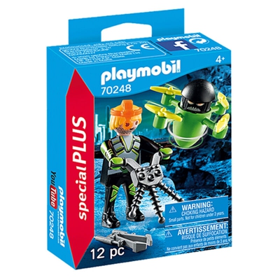 Playmobil Special Plus 70248 Agente Con Drone - -