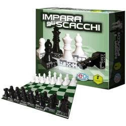 Scacchiera Impara gli Scacchi Gioco da Tavolo 32pz Contrass nati con Posizione - EG en oferta