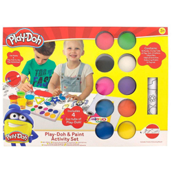 Play Doh Centro Attivita con 10 Tempere 4 Vasetti Plastilina e Accessori - PLAY-DOH características