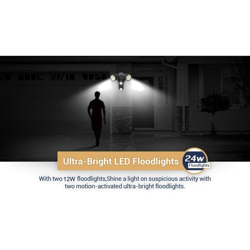 Floodlight Cam Videocamera di sicurezza HD con faretti integrati, sistema audio bidirezionale e allarme acustico ALEXA - SRICAM ITALIA en oferta