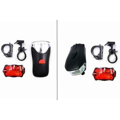 Kit illuminazione bici faro led luci bicicletta anteriore posteriore TE-B0048 - DRIWEI