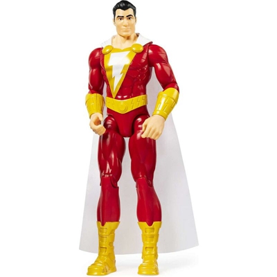 Action Figures Personaggio Shazam Articolato 30cm Mantello Tessuto - Dc Comics