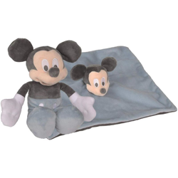 Confezione Regalo Peluche + Doudou Disney Topolino per Neonato inMorbido Tessuto en oferta