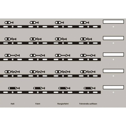 Uhlenbrock 69093 Pannello di controllo - Foglio segnali en oferta