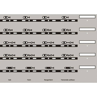 Uhlenbrock 69093 Pannello di controllo - Foglio segnali