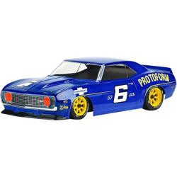 PRO-1562-40 1:10 Carrozzeria 1969 Chevrolet Camaro Z28 203 mm Non verniciato, non tagliato - Pro-line en oferta