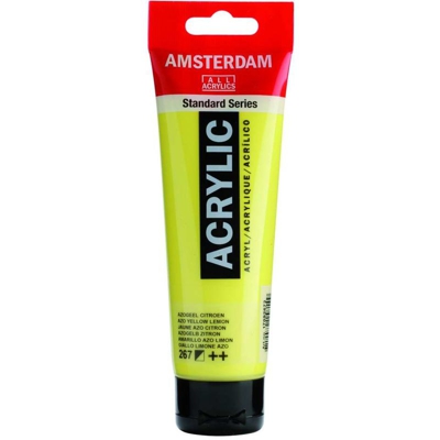 Amsterdam Acrylic 120 ml Giallo Limone - HAMMELEY