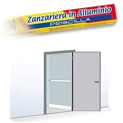 PORTA ZANZARIERA 1ANTA 100x240 PRISCILLA BIANCO - -