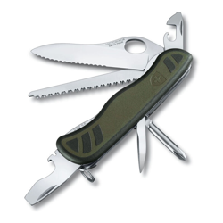 Grande coltello tascabile Victorinox dell'Esercito svizzero 08 0.8461.MWCH81 con 10 funzioni Comprende una grande lama di bloccaggio con una sola en oferta