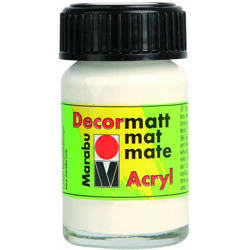 Decormatt Acryl Marabu 15 ml Bianco - HAMMELEY características