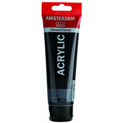 Amsterdam Acrylic 120 ml Nero Ossido - HAMMELEY en oferta