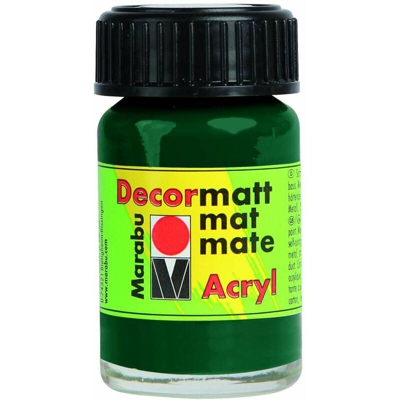 Decormatt Acryl Marabu 15 ml Verde Abete - HAMMELEY