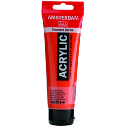 Amsterdam Acrylic 120 ml Rosso Naftolo Chiaro - HAMMELEY características