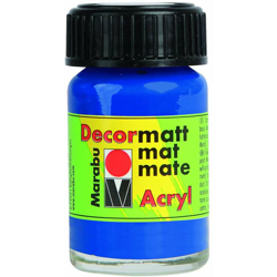 Decormatt Acryl Marabu 15 ml Blu Oltremare Scuro - HAMMELEY en oferta