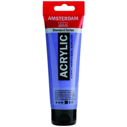 Amsterdam Acrylic 120 ml Blu Oltremare Violetto Chiaro - HAMMELEY en oferta