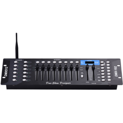 TS-DMXC192B 2.4G wireless DMX512 console di illuminazione da palco 192 console con display a LED con funzione di controllo vocale di programmazione precio