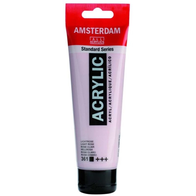 Amsterdam Acrylic 120 ml Rosa Chiaro - HAMMELEY