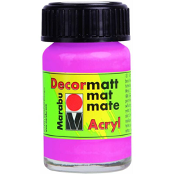 Decormatt Acryl Marabu 15 ml Rosa - HAMMELEY características