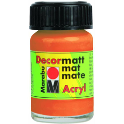 Decormatt Acryl Marabu 15 ml Arancione - HAMMELEY precio