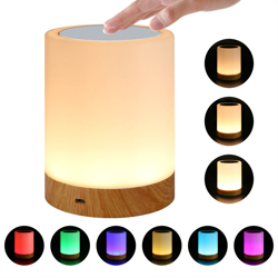 Lampada da tavolo colorata a LED dimmerabile 4W colorata + luce calda - ASUPERMALL en oferta