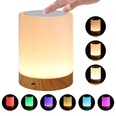 Lampada da tavolo colorata a LED dimmerabile 4W colorata + luce calda - ASUPERMALL