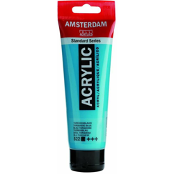 Amsterdam Acrylic 120 ml Blu Turchese - HAMMELEY características