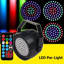 LED Par Light 78pcs Proiezione di luce flash DISCO EU Plug - ASUPERMALL precio