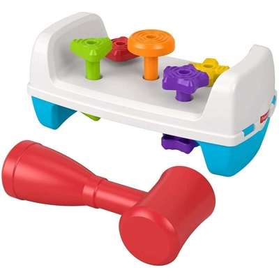 Banchetto da Lavoro Forme Colori Fisher Price Giocattolo Prima Infanzia Bambino