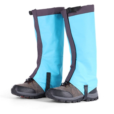 Copriscarpe da neve per alpinismo outdoor celeste taglia M. - ASUPERMALL