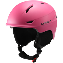 Casco sci invernale rosa - Lixada características