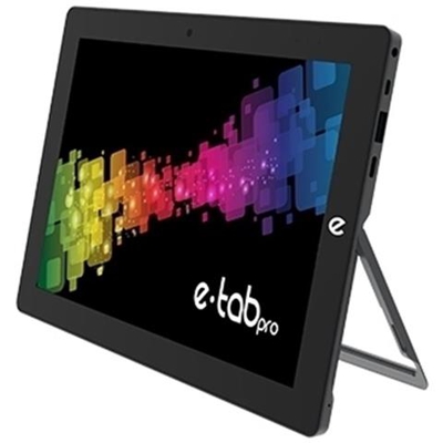 E-Tab Pro 10.1 Nero 10.1'' Full HD Dual Core RAM 4GB Memoria 128 GB +Slot MicroSD Wi-Fi - 4G Fotocamera 5Mpx Windows - Italia